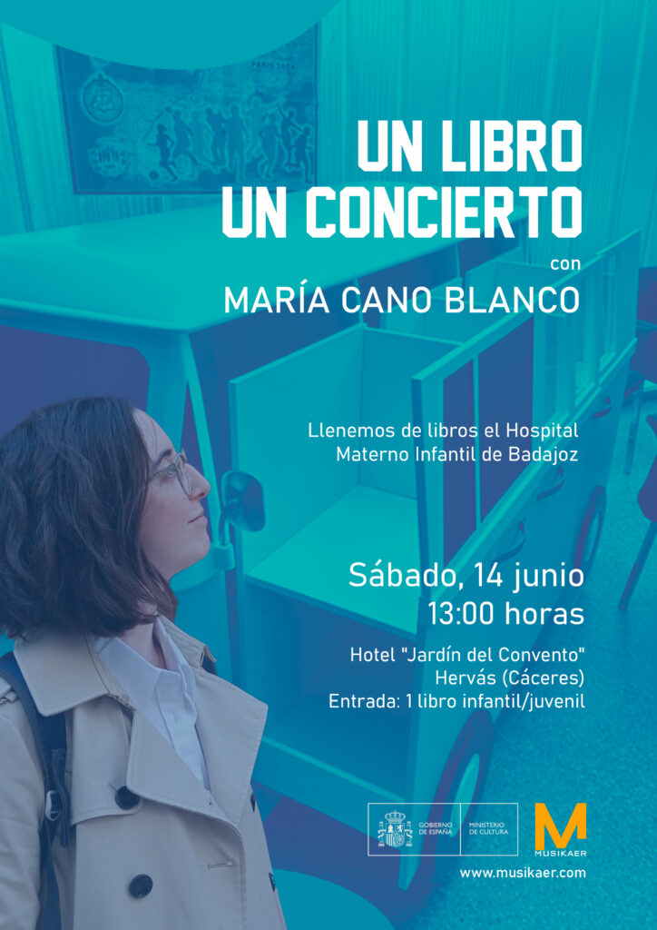 Un libro un concierto con María Cano Blanco