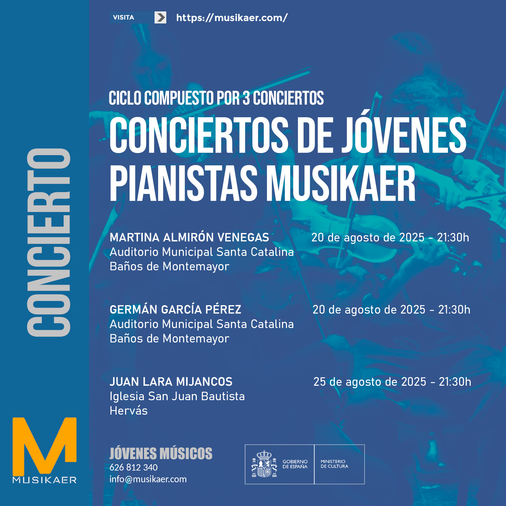 Concierto Jóvenes Pianistas
