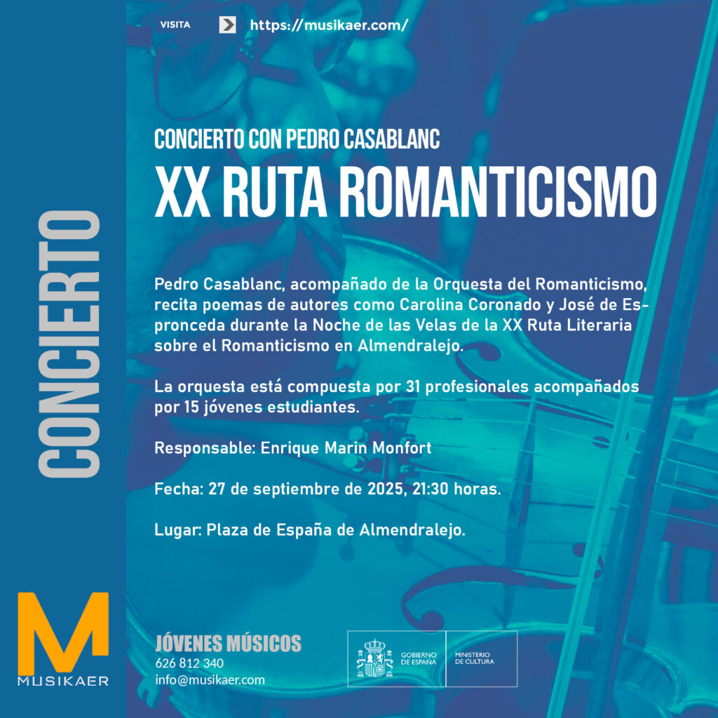 Concierto XX Ruta del Romanticismo